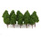 60St Scenery Modelbomen Plastic Voor Decoratie 1
