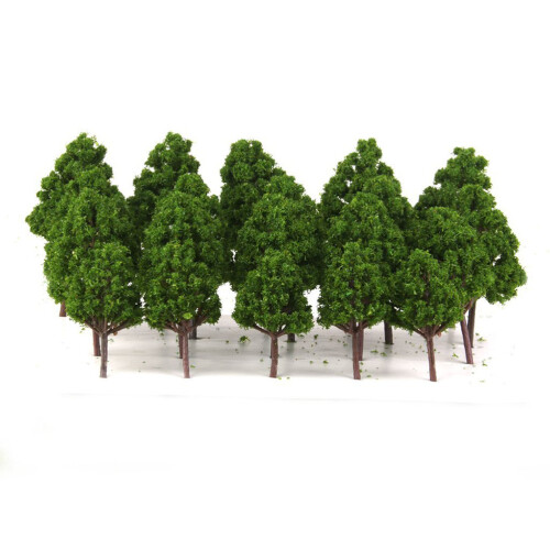 60St Scenery Modelbomen Plastic Voor Decoratie