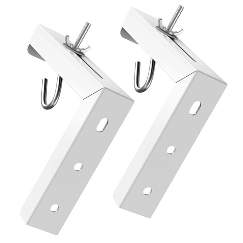 3Sets Wit L-Vormig Beugel Voor Projector Wandmontage