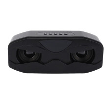 Altoparlante Bluetooth senza fili 2000mAh, luci multicolore, doppio altoparlante, compatto e piccolo