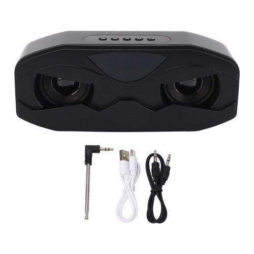 Wireless Bluetooth Speaker with 2000mAh Battery, Dual Horn, Multicolored Lights 1