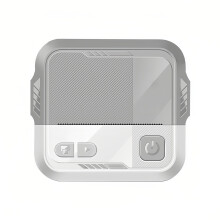 X10 grauer Mini-Taschen-Drucker 9x8,5x4,2 cm 800 mAh