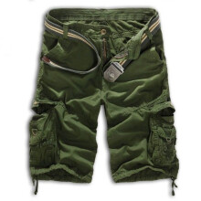 (Amry Green,29)Bermuda Masculina Camuflagem Carga Shorts Exército Militar Camuflagem Calças de Combate Shorts