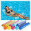 (Red)Inflatable Floating Water Hammock Float Pool Lounge Bed Swimming Summer Chair 4