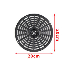 (20cm/7.87in) Replacement Fryer Air Grill Pan For Air Fryers Crisper Plate Pan Fry Nonstick