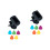 2Sets Schwarzer Gitarren- Und Ukulelenstimmer, Robust Und Handlich 4