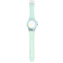 2Stk Leuchtende Quarzuhr Kinder Grün Süße Armbanduhr Für Den