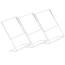 9Stk Transparenter Acrylic Desktop Rack Vielseitig Für Meetings