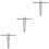 3Ensembles Accessoire Embouchure Trompette Durable Métal 7