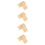 600Pièces Accessoires DIY Bambou Beige Stylus Scratch Pour 6