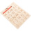 5Ensembles Planche D'écriture Montessori Bois Couleur Kaki 1