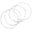 16Pièces Cordes Nylon Pour Ukulélé Couleur Argent Accessoires Robustes 1