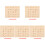 5Ensembles Planche D'écriture Montessori Bois Couleur Kaki 4