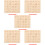 5Ensembles Planche D'écriture Montessori Bois Couleur Kaki 9