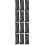 12Pièces Étui Microphone Noir En PU Résistant Pour Stockage 8