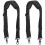 10Pièces Sangles Remplacement Rembourrées Noir Pour Sac Instrument 1