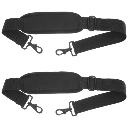10Pièces Sangles Remplacement Rembourrées Noir Pour Sac Instrument 1
