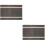2Pièces Tapis Ongles PVC Café Support Stabilité Table 7