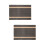 2Pièces Tapis Ongles PVC Café Support Stabilité Table 8