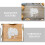 3Pièces Factice PVC Décoration Durable Pour Vitrine 7