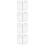 4Pcs Clear Acrylic Pet Reptile Cases Easy Observing and Cleaning 10