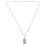 4Pièces Pendentif Flacon Amulette Bouddhiste Argenté Résistant 3