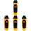 4Pièces Kazoo ABS Instrument Musical Simple Pour Apprentissage 4