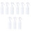 9Pcs Sturdy White Water Sprayer Bottles with Easy-Press Trigger 2