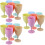 18Pcs Assorted Party Cups Glass Beverage Holders 8