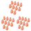 30Pcs Manicure Practice Fingers Beige Reusable Nail Art Training Stand 2