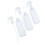 9Pcs Sturdy White Water Sprayer Bottles with Easy-Press Trigger 9