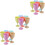 18Pcs Assorted Party Cups Glass Beverage Holders 6