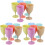 18Pcs Assorted Party Cups Glass Beverage Holders 3