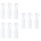 9Pcs Sturdy White Water Sprayer Bottles with Easy-Press Trigger 6