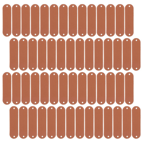 200Pcs Clothes Tags for Handmade Crochet Supplies Chocolate 1