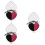 2Pcs Multi Color Makeup Sponges Cosmetic Eggs for Smooth Foundation 5