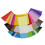 400Pcs Bright Multicolor Craft Felt Pads for Sewing and Home Decor 3
