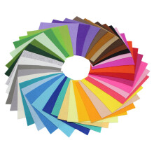 400Pcs Bright Multicolor Craft Felt Pads for Sewing and Home Decor