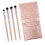 4St Roze Make-Up Kwastenset Oogschaduw En Foundation Brush 1
