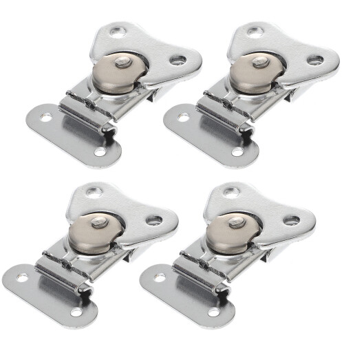 12Pcs Durable Silver Spring Latches Small Draw Latches for Boxes