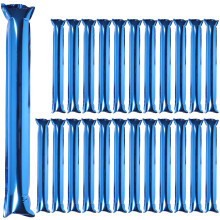 96Pcs Blue Inflatable Noise Maker Sticks Lightweight for Sports Games