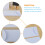 20Pcs White Paper Blank Envelopes Durable Multi-Use Letter Storage 3