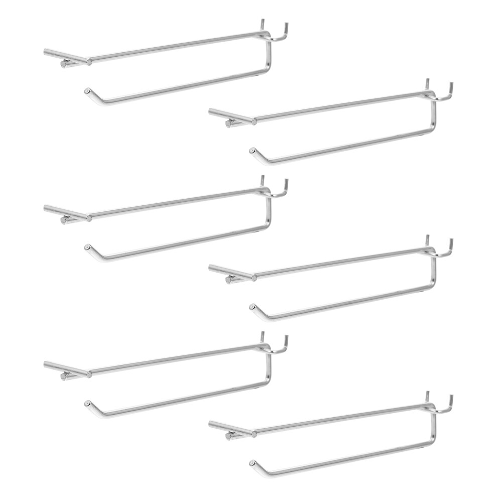 12Pcs Heavy Duty Silver Pegboard Hook For Workshop Storage Use 3393413595223
