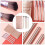 4St Roze Make-Up Kwastenset Oogschaduw En Foundation Brush 5