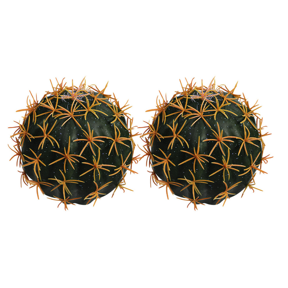 6Pcs Auto Antenna Toppers Foam Cartoon Cactus Car Mirror Dangler Green 3393413593847