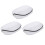 9Pcs Mesh Laundry Bags Zippered Laundry Protective Bags Black White 11