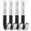 4Pairs Silver Metal Wall Mounted Hooks Garage Tool Storage Holders 1
