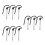 9Pcs Weight Stack Pin Gym Machine Safety Lock Durable Metal Home Use 7