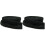 2Pcs Black Hook and Loop Roll Tape Self Adhesive Strong Stickiness Use 2