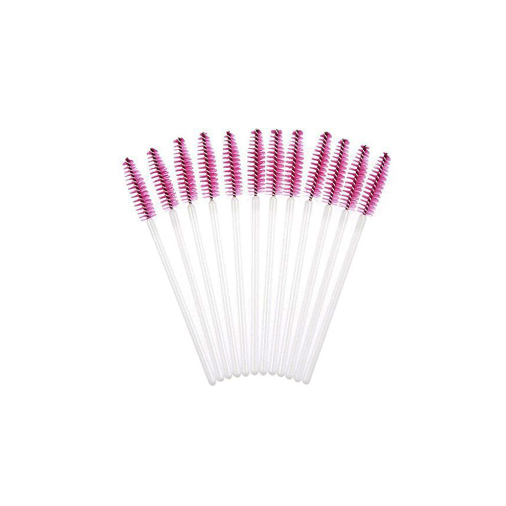 Vaguelly White 50Pcs Disposable Eyelash Mascara Wands Lash Separators